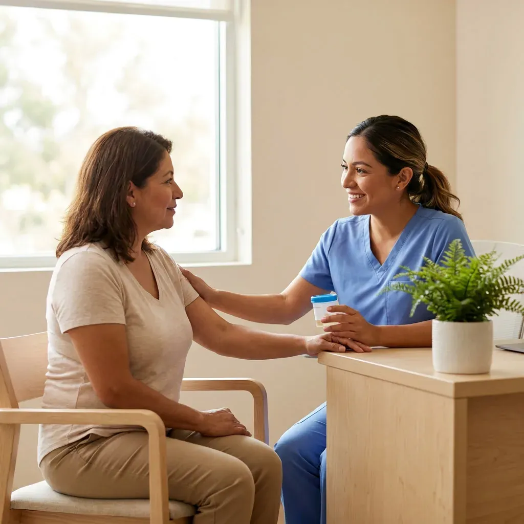 Examen de Orina y Tratamiento de Infecciones Urinarias - Clínica Hispana Cruz Houston TX